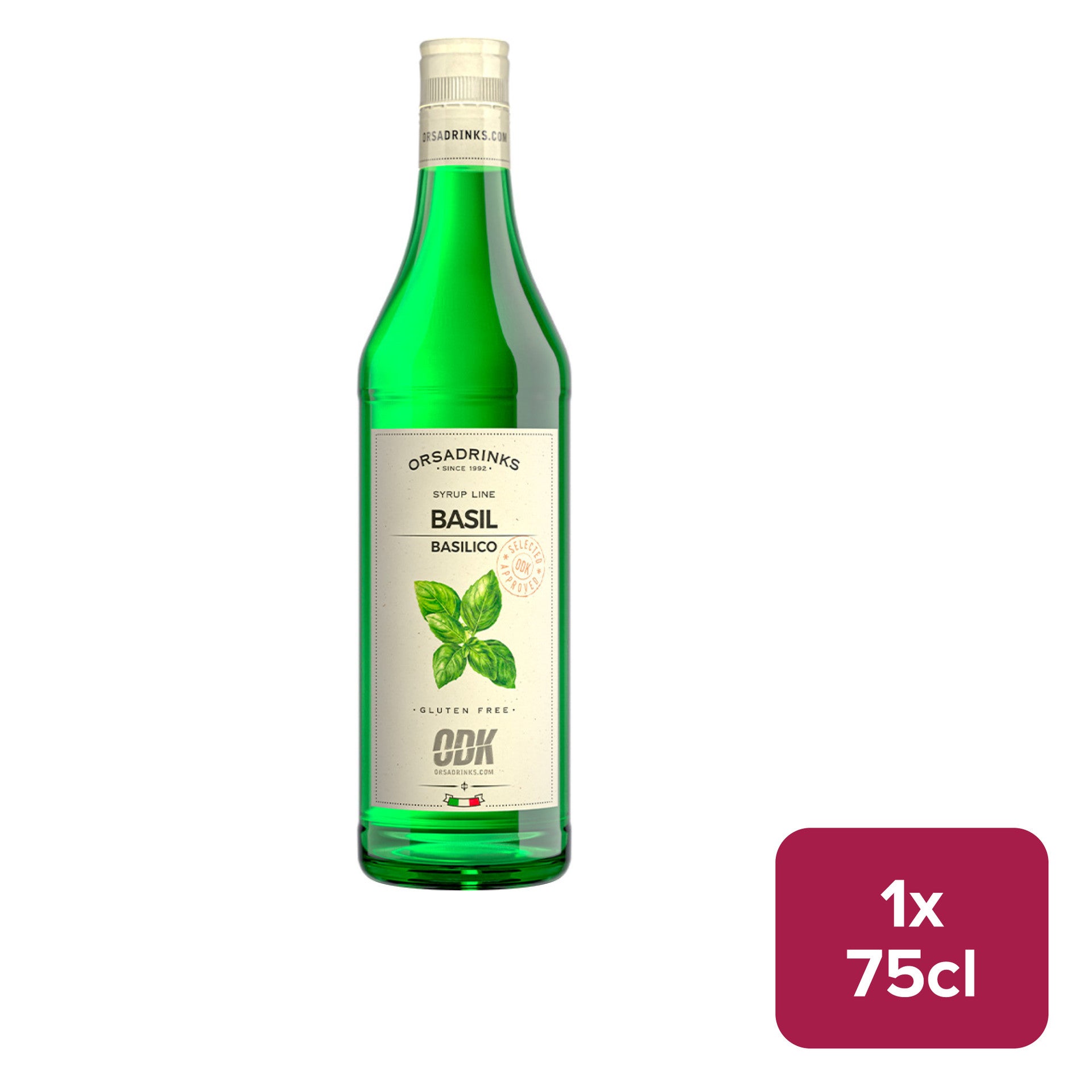 ODK Basil Syrup 75cl NRB