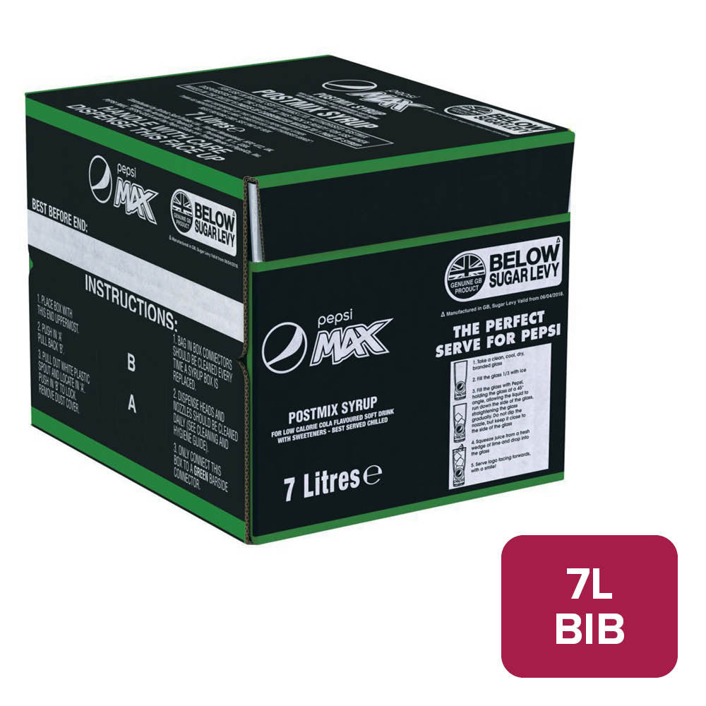 Pepsi Max 7L BIB