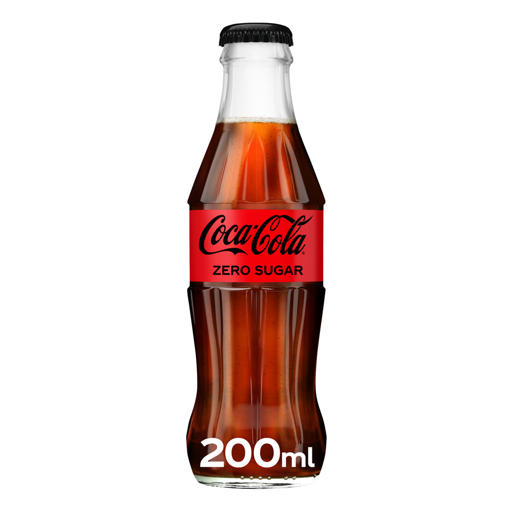 Coca-Cola 'Coke' Zero Sugar 24 x 200ml NRB