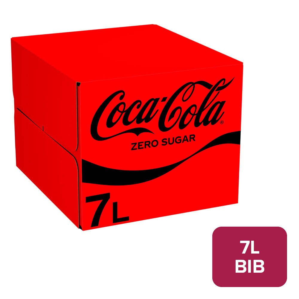 Coca-Cola 'Coke' Zero Sugar 7L BIB