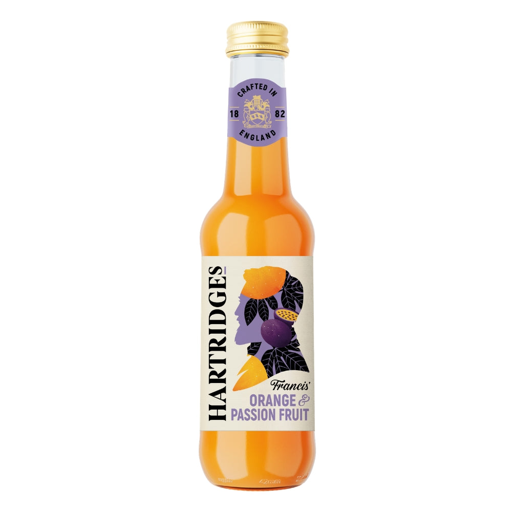 Hartridges Orange & Passion Fruit 12 x 275ml NRB