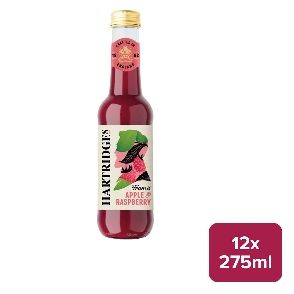 Hartridges Apple & Raspberry 12 x 275ml NRB