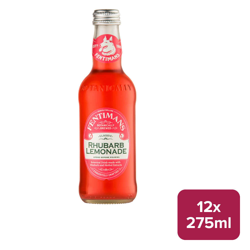 Fentimans Rhubarb Lemonade 12 x 275ml NRB