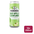 Frobishers Sparkling Apple & Elderflower 12 x 250ml Can