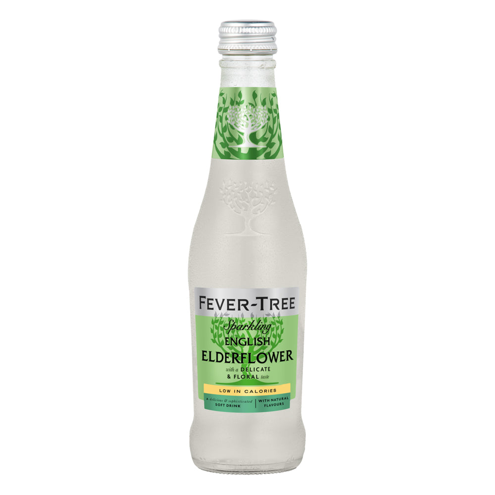 Fever-Tree Sparkling English Elderflower 12 x 275ml NRB