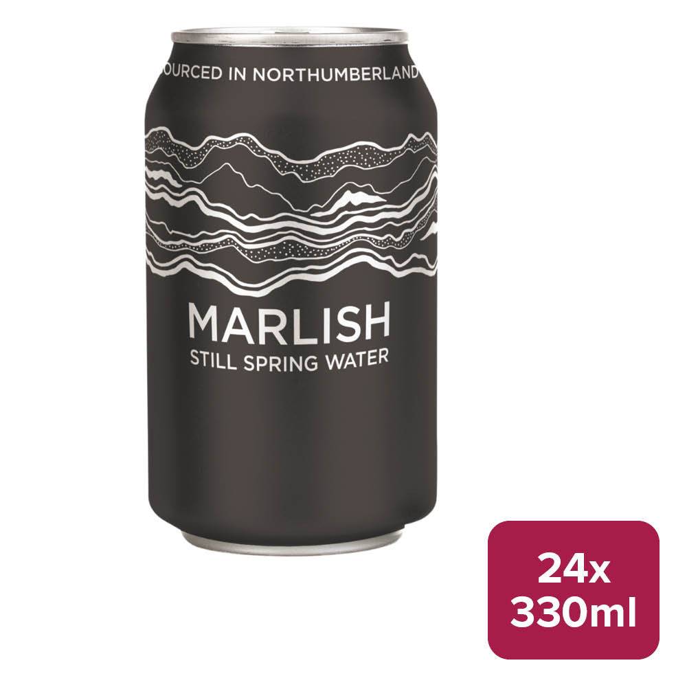 Marlish Still Spring Water 24 x 330ml Can