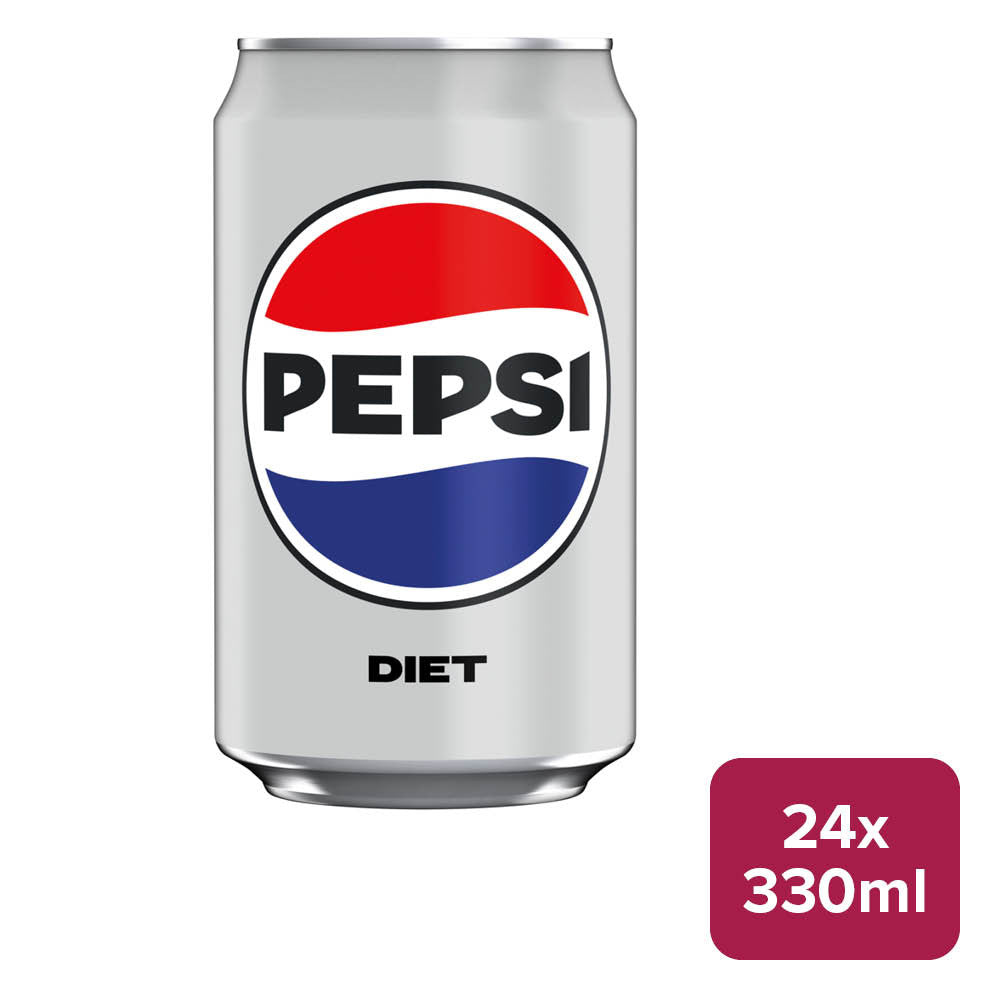 Pepsi Diet 24 x 330ml Can
