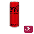 Coca-Cola 'Coke' Zero 24 x 330ml Slim Can