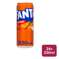 Fanta Orange 24 x 330ml Slim Can