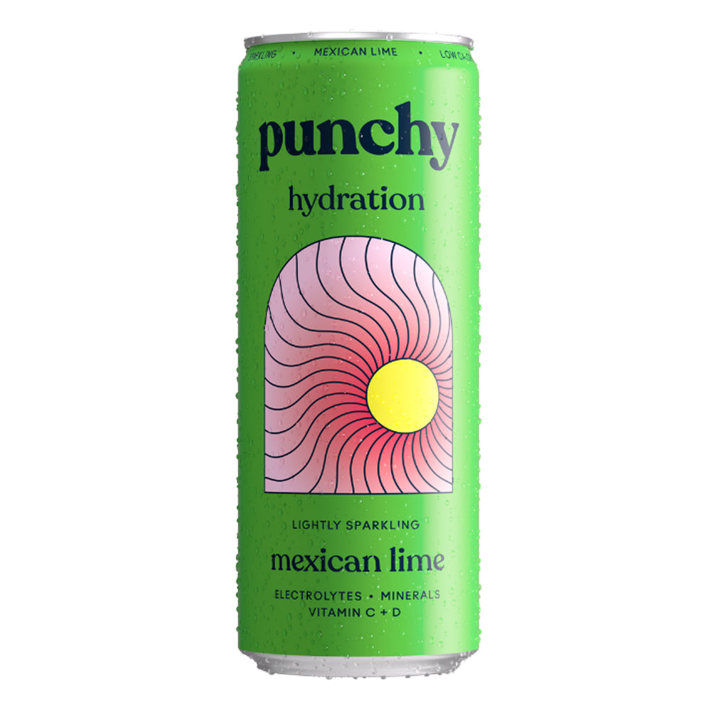 Punchy Hydration Mexican Lime 12 x 330ml Can