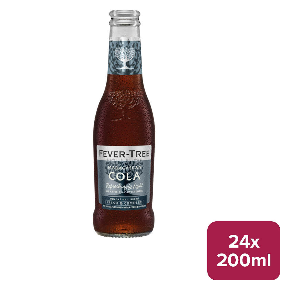 Fever-Tree Refreshingly Light Madagascan Cola 24 x 200ml NRB
