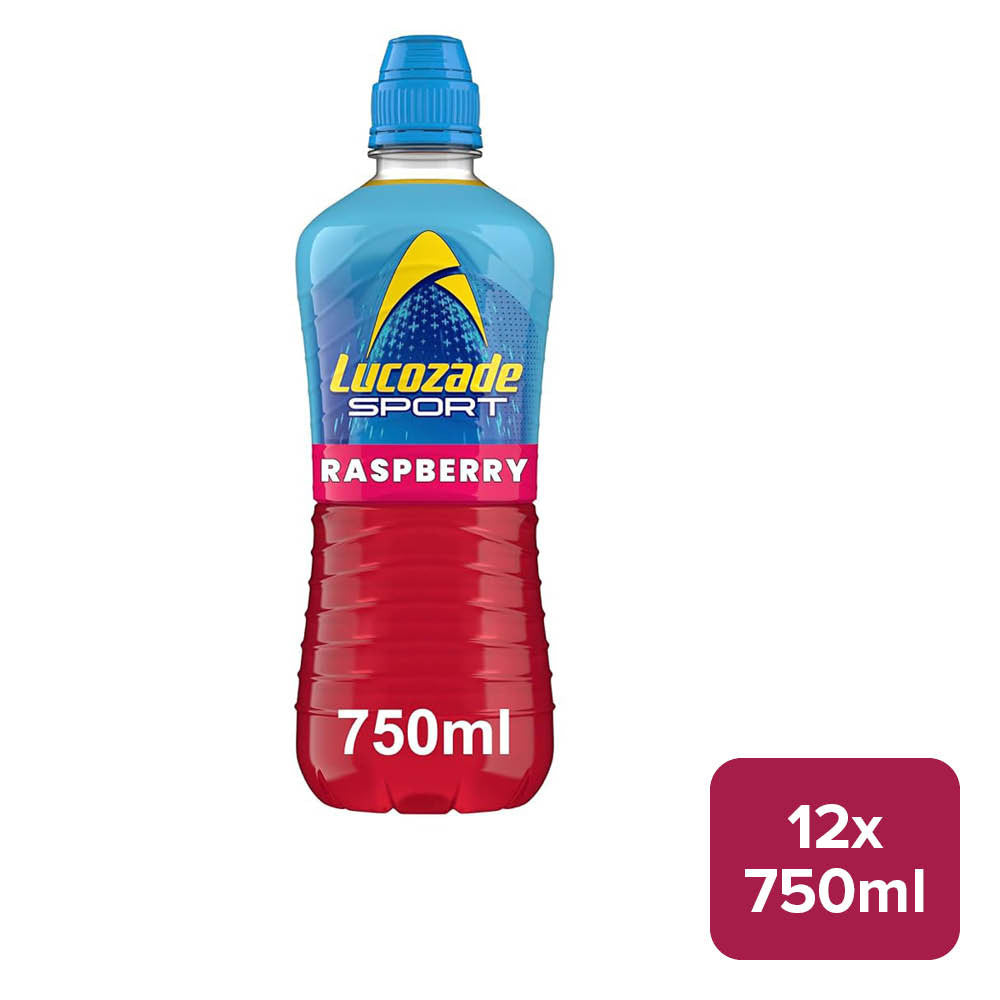 Lucozade Sport Raspberry 12 x 750ml PET