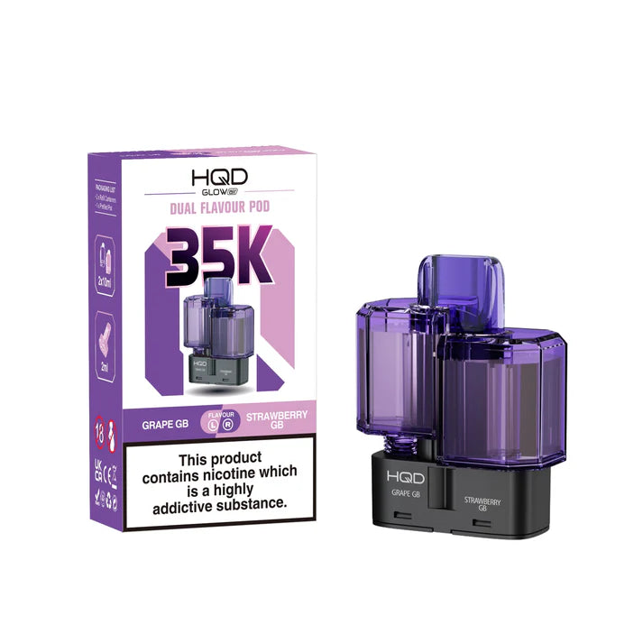 HQD Glow Air 35K Refill Pods