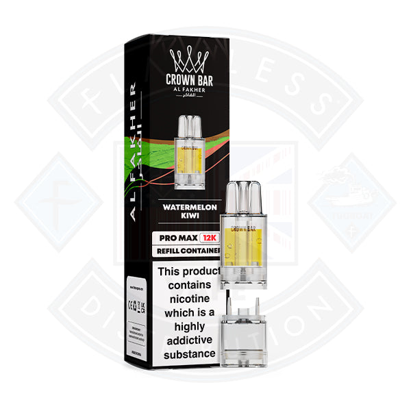 Al Fakher Crown Bar 12K Refill Pods