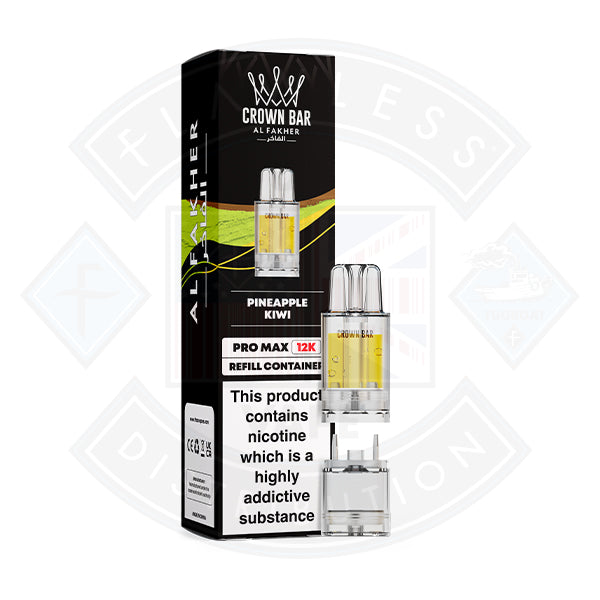 Al Fakher Crown Bar 12K Refill Pods