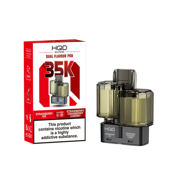 HQD Glow Air 35K Refill Pods